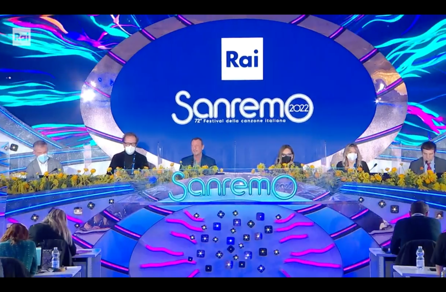 Sanremo 2022: l’ordine di uscita dei cantanti della prima serata